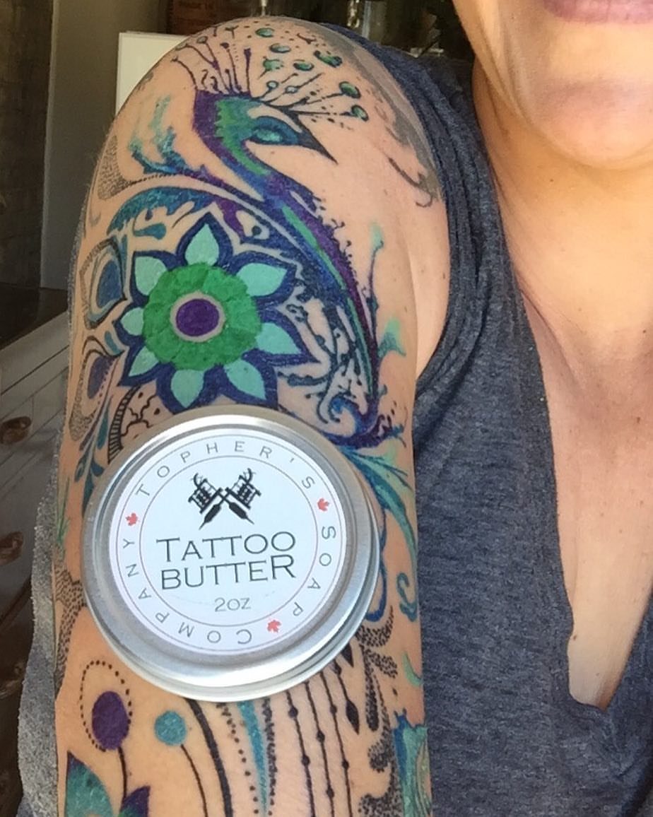 Tattoo Butter - Tattoo Aftercare – Topher's Beard + Soap Co.
